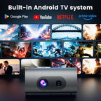 Q8 1080P 180ANSI LCD Display Smart Projector