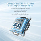 ZAODON Mini Open Ear Noise Cancelling HiFi Sound Bluetooth HeadPhone