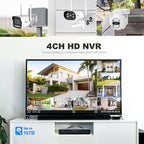 SriHome NVS001-IPC065 5MP 4-CH NVR WiFi IP Camera Kit