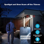 SriHome NVS001-IPC065 5MP 4-CH NVR WiFi IP Camera Kit