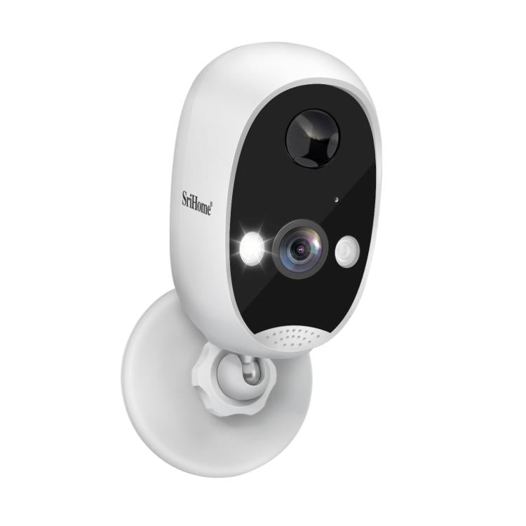 SriHome DH051+DH002+DH008 4MP HD Smart WiFi Video PIR Visual Doorbell Set
