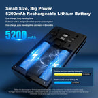 SriHome DH051+DH002+DH008 4MP HD Smart WiFi Video PIR Visual Doorbell Set