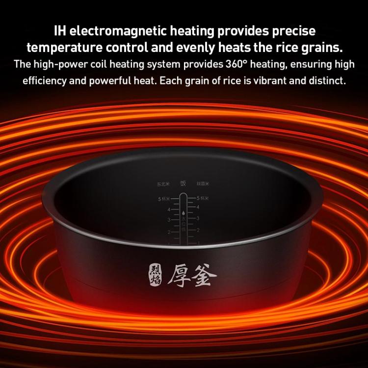 Original Xiaomi Mijia Smart Induction Heating Rice Cooker Micro-pressure version, CN Plug