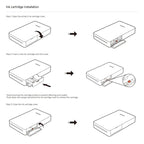 50pcs Original Xiaomi Mijia Pocket Printing Photo Paper