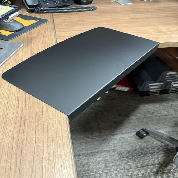 Clip-on Corner Table Panel Connector L-shaped Desk Platform Stainless Steel Extender