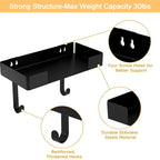 Heavy Duty Ironing Board Wall Mounted Bracket Multifunctional Storage Stand