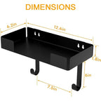 Heavy Duty Ironing Board Wall Mounted Bracket Multifunctional Storage Stand