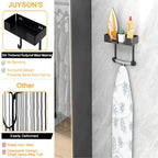 Heavy Duty Ironing Board Wall Mounted Bracket Multifunctional Storage Stand