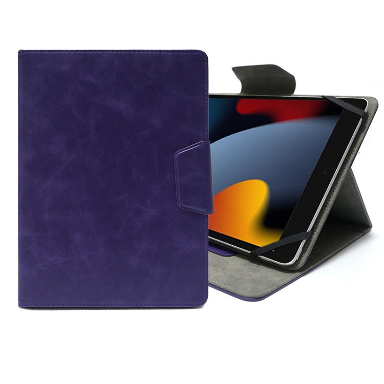 Buckle Silicone Crazy Horse Pattern Leather Tablet Case