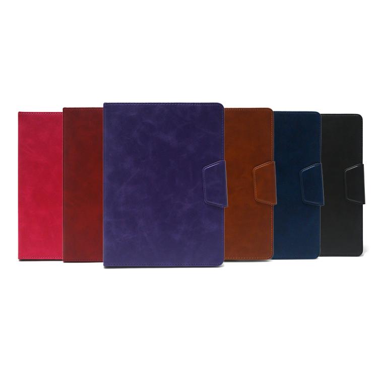 Buckle Silicone Crazy Horse Pattern Leather Tablet Case