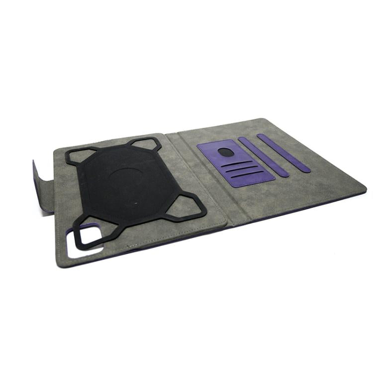 Buckle Silicone Crazy Horse Pattern Leather Tablet Case