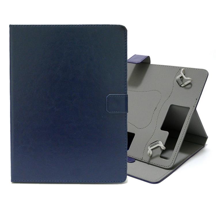 Buckle Hook Crazy Horse Pattern Leather Tablet Case