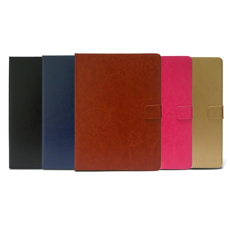 Buckle Hook Crazy Horse Pattern Leather Tablet Case