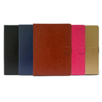 Buckle Hook Crazy Horse Pattern Leather Tablet Case