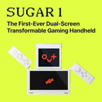 ONE-NETBOOK Sugar 1 Dual Screen Handheld Game Console, Android 14 Snapdragon G3 Gen3