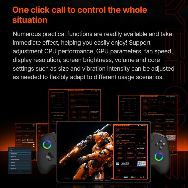 ONE-NETBOOK OneXPlayer X1 Air 10.95 inch Handheld Game Console, Windows 11 Intel Core Ultra 5 228V