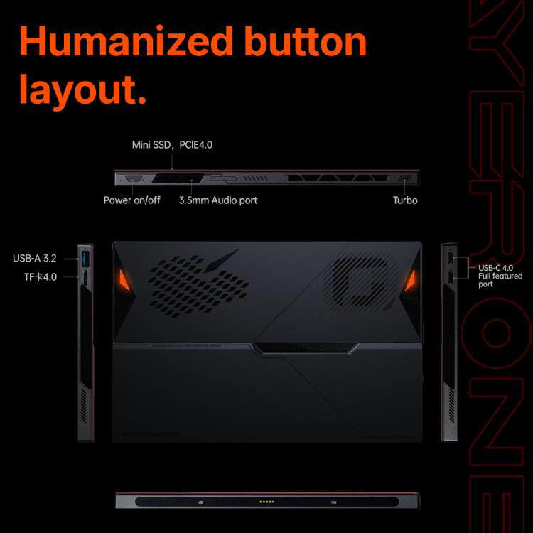 ONE-NETBOOK OneXPlayer X1 Air 10.95 inch Handheld Game Console, Windows 11 Intel Core Ultra 5 228V