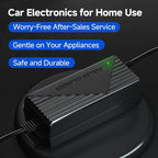 220V to 12V 10A Car to Home Converter Dedicated Inverter for Car Refrigerator, Plug Type: EU Plug