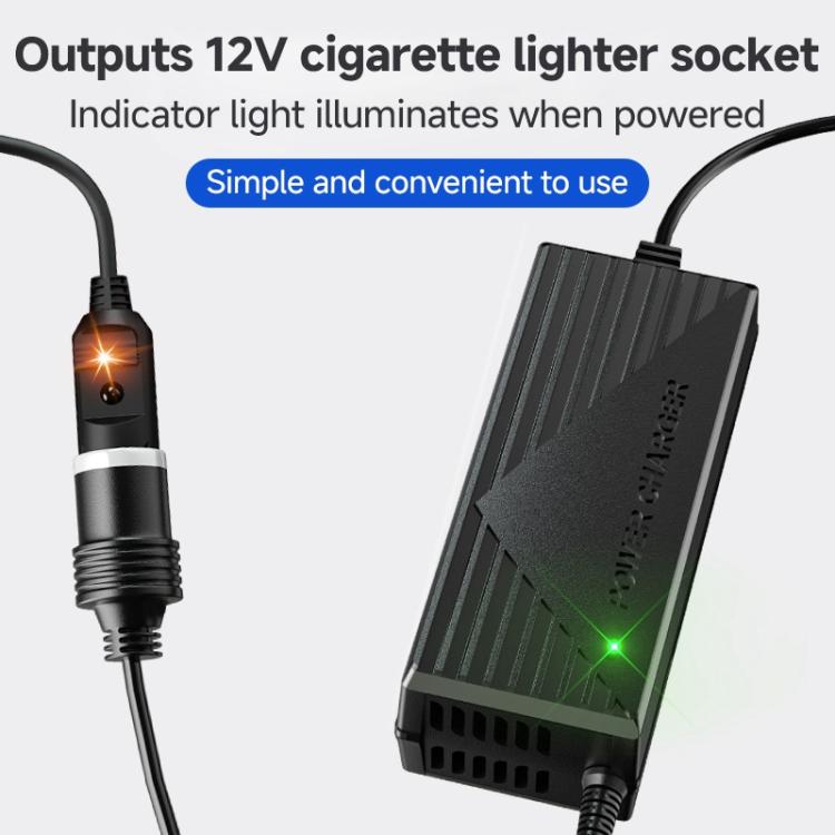 220V to 12V 10A Car to Home Converter Dedicated Inverter for Car Refrigerator, Plug Type: EU Plug