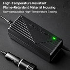 220V to 12V 10A Car to Home Converter Dedicated Inverter for Car Refrigerator, Plug Type: EU Plug