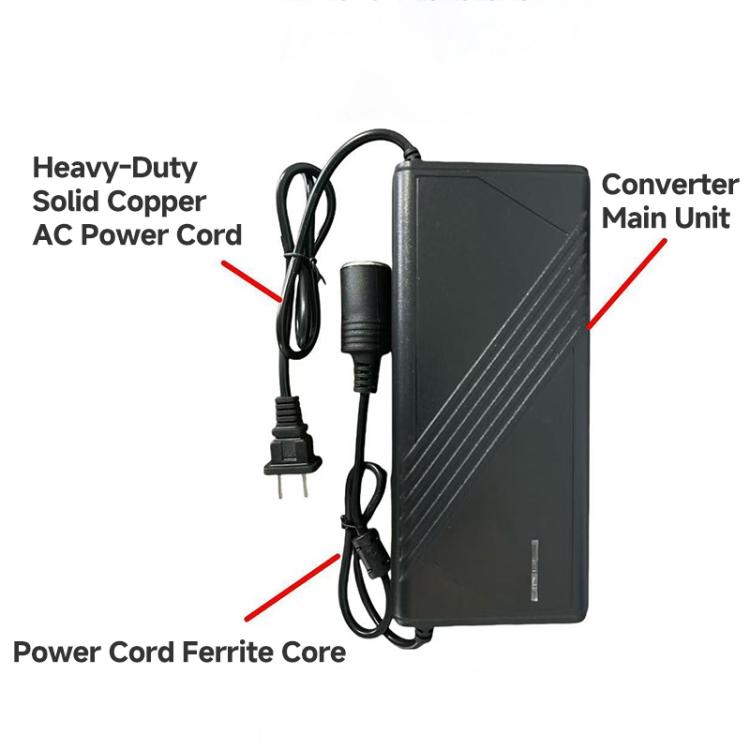 220V to 12V 20A Car to Home Converter Dedicated Inverter for Car Refrigerator