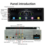 F6021 6.86 inch IPS Screen Car 1Din MP5 Player Support CarPlay & Android Auto