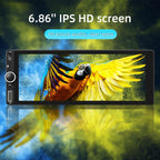 F6021 6.86 inch IPS Screen Car 1Din MP5 Player Support CarPlay & Android Auto