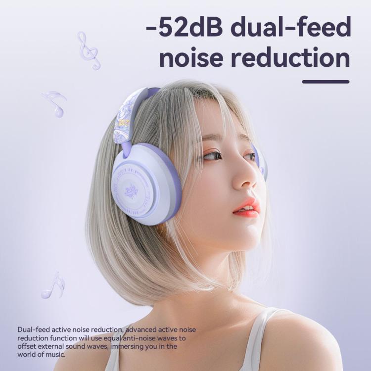 GT-3 Wireless Bluetooth Stereo ANC Gaming Music Headphone with 2.4G USB Drive