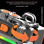 DK06 Portable RGB Light Bluetooth 5.4 Wireless Speaker