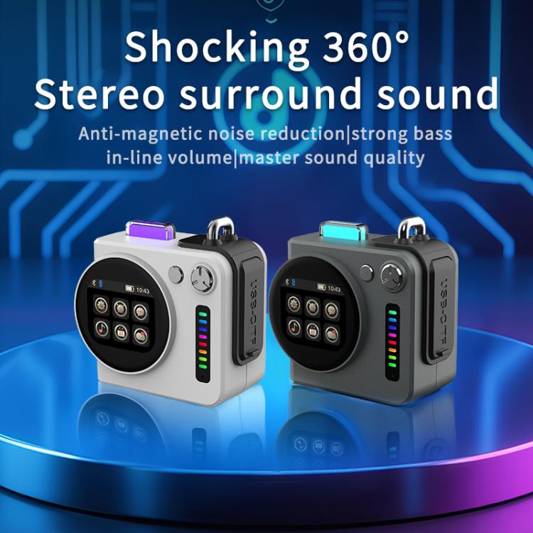 G300 Smart LED Screen Portable Bluetooth 5.4 Wireless Speaker