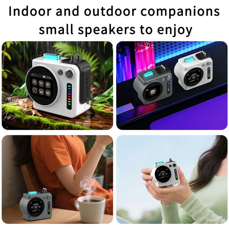 G300 Smart LED Screen Portable Bluetooth 5.4 Wireless Speaker