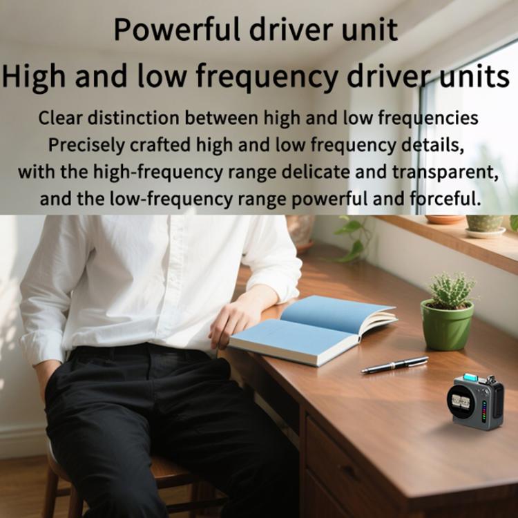 G300 Smart LED Screen Portable Bluetooth 5.4 Wireless Speaker