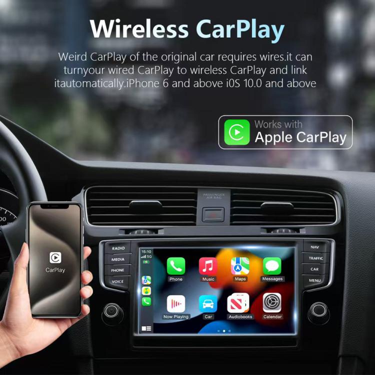 Wired to Wireless CarPlay and Android Auto Car Smart Box