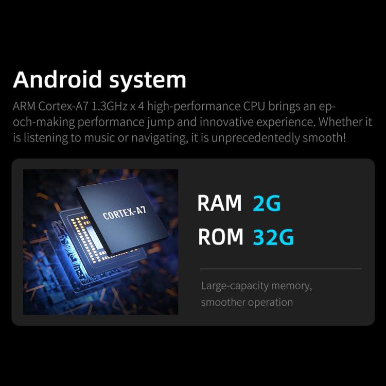 S-OB7A 7 inch Portable Car MP5 Player Built-in DAB Function Support CarPlay / Android Auto for OPEL