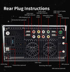 S-OB7A 7 inch Portable Car MP5 Player Built-in DAB Function Support CarPlay / Android Auto for OPEL