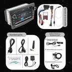 S-OB7A 7 inch Portable Car MP5 Player Built-in DAB Function Support CarPlay / Android Auto for OPEL