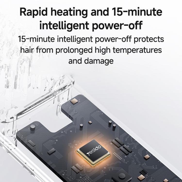 Yesido MG23 Smart Temperature Levels Cordless Hair Straightener