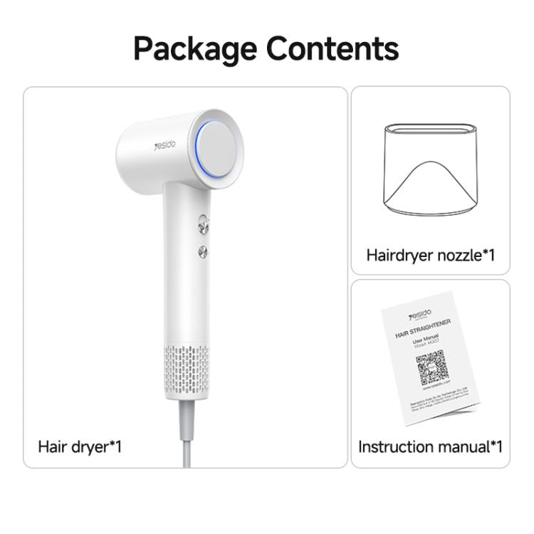 Yesido MG22 1500W High Speed Electric Hair Dryer