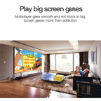 J9 1920x1080P 15 ANSI Portable Home Theater Mini LED HD Digital Projector, Basic Version,