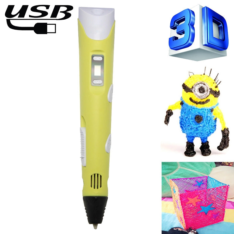 Hand-held 3D Printing Pen, USB Plug