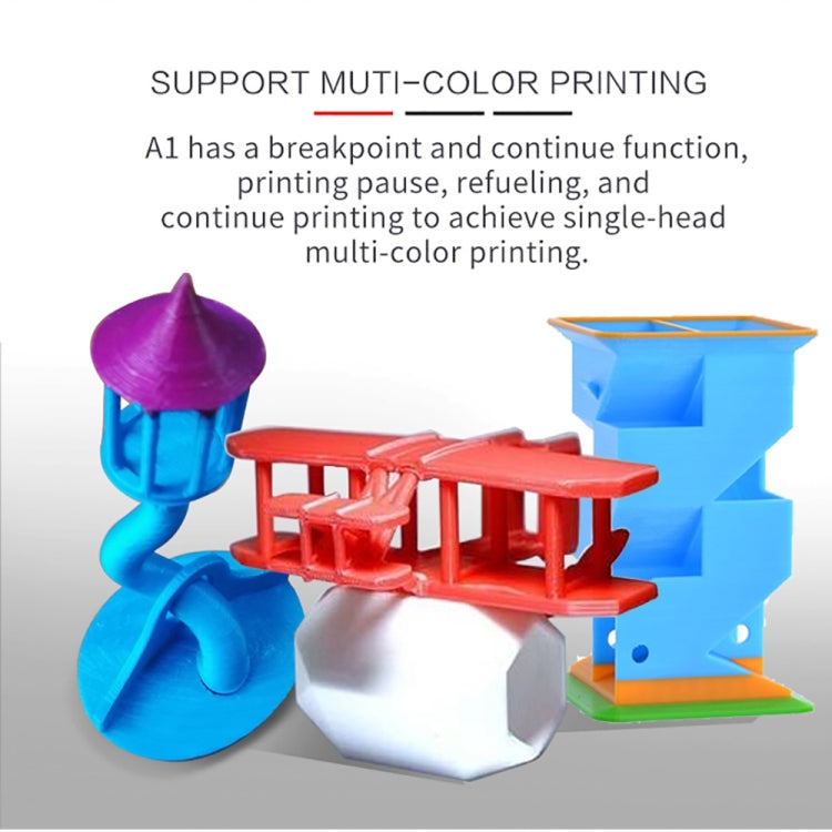 JGAURORA A1 Desktop High Precision Metal Plate Frame Three-Dimensional Physical 3D Printer