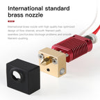 Creality 24V 40W Extruder Nozzle Hot End Kit with Temperature Thermistor & Heating Tube for Ender-3 3D Printer