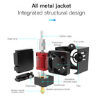 Creality 24V 40W Extruder Full Nozzle Hot End Kit with Nozzle Extruder+Cooling Fan+Shell for Ender-3 3D Printer