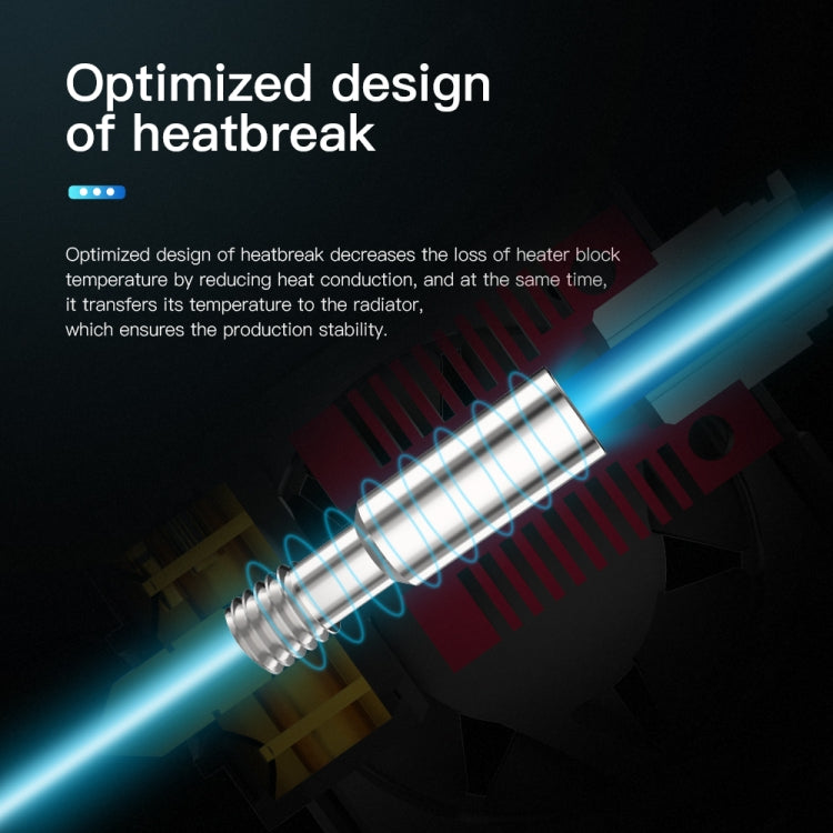 Creality 24V 40W Extruder Full Nozzle Hot End Kit with Nozzle Extruder+Cooling Fan+Shell for Ender-3 3D Printer