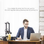 CREALITY CR-6 SE 350W Intelligent Leveling-free DIY 3D Printer, Print Size : 23.5 x 23.5 x 25cm, EU Plug