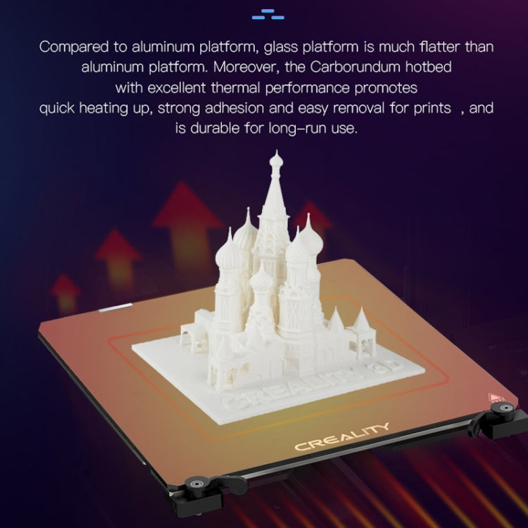 CREALITY CR-6 SE 350W Intelligent Leveling-free DIY 3D Printer, Print Size : 23.5 x 23.5 x 25cm, EU Plug