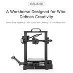 CREALITY CR-6 SE 350W Intelligent Leveling-free DIY 3D Printer, Print Size : 23.5 x 23.5 x 25cm, EU Plug
