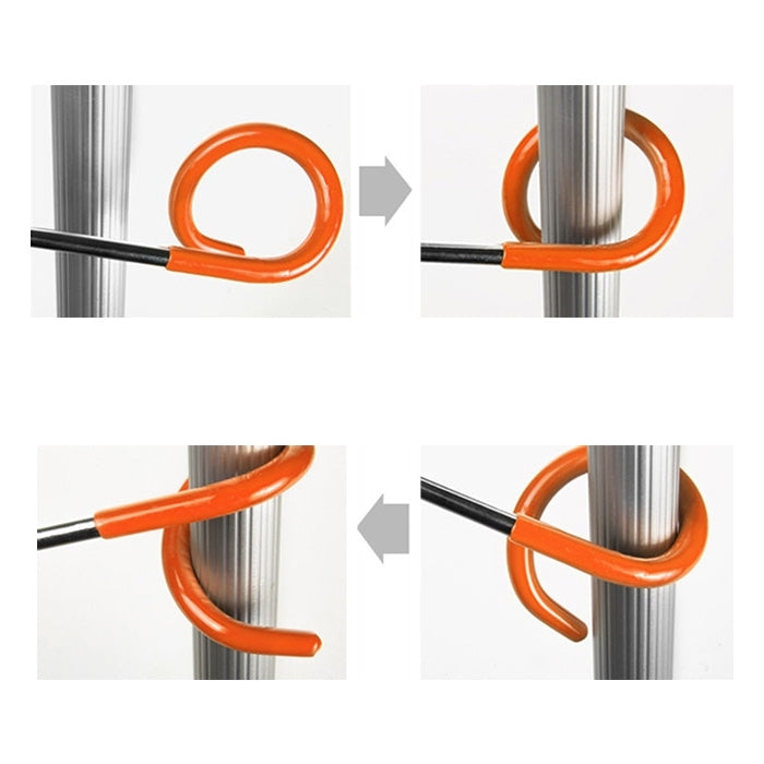 Multi-function S Type Two-way Spiral Outdoor Camping Tent Light Hook