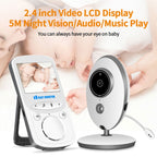 VB605 2.4 inch LCD 2.4GHz Wireless Surveillance Camera Baby Monitor, Support Two Way Talk Back, Night Vision