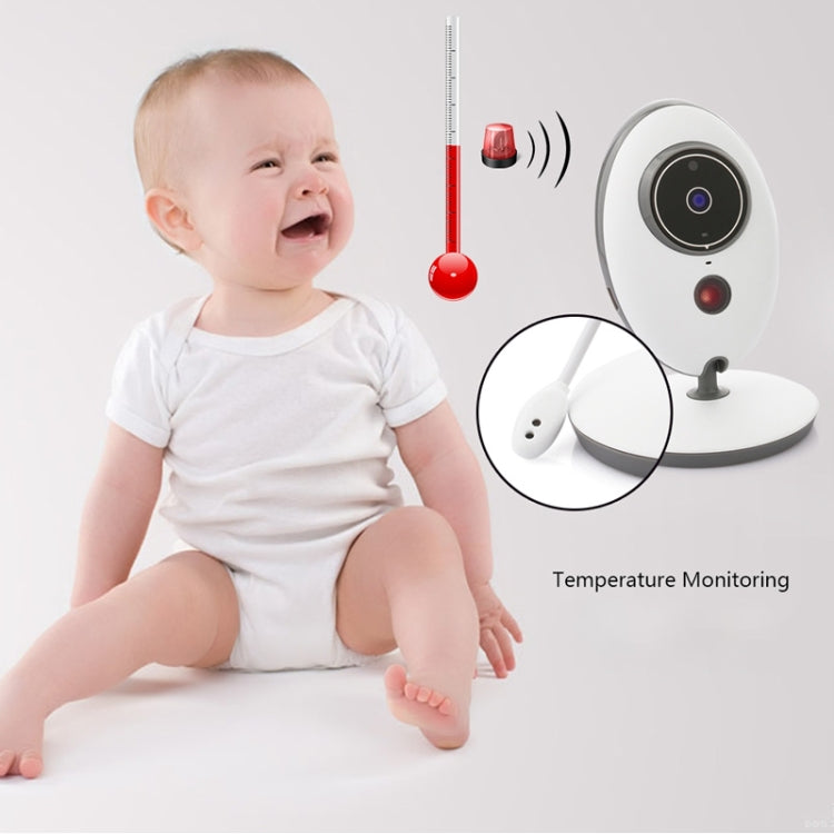 VB605 2.4 inch LCD 2.4GHz Wireless Surveillance Camera Baby Monitor, Support Two Way Talk Back, Night Vision